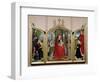 The Triptych of the Sedano Family, c.1495-98-Gerard David-Framed Giclee Print