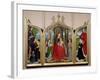 The Triptych of the Sedano Family, c.1495-98-Gerard David-Framed Giclee Print