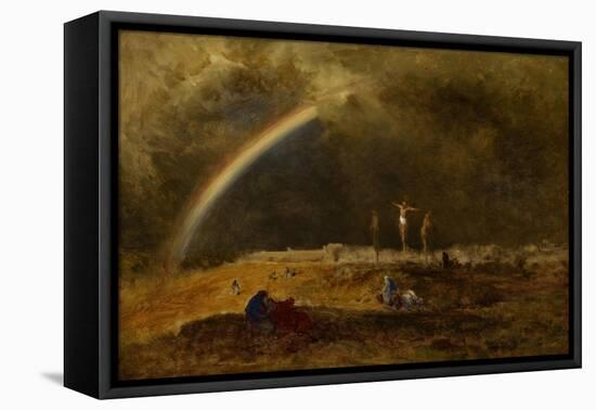 The Triumph at Calvary, C.1874-George Snr. Inness-Framed Stretched Canvas