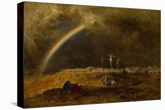 The Triumph at Calvary, C.1874-George Snr. Inness-Stretched Canvas