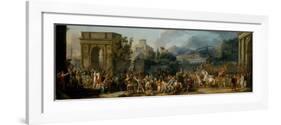 The Triumph of Aemilius Paulus, 1789-Antoine Charles Horace Vernet-Framed Giclee Print