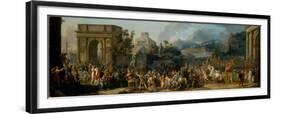 The Triumph of Aemilius Paulus, 1789-Antoine Charles Horace Vernet-Framed Giclee Print