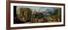 The Triumph of Aemilius Paulus, 1789-Antoine Charles Horace Vernet-Framed Giclee Print