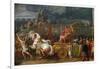 The Triumph of Aemilius Paulus,-Antoine Charles Horace Vernet-Framed Art Print