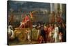 The Triumph of Aemilius Paulus,-Antoine Charles Horace Vernet-Stretched Canvas