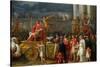 The Triumph of Aemilius Paulus,-Antoine Charles Horace Vernet-Stretched Canvas