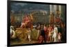 The Triumph of Aemilius Paulus,-Antoine Charles Horace Vernet-Framed Art Print