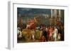 The Triumph of Aemilius Paulus,-Antoine Charles Horace Vernet-Framed Art Print