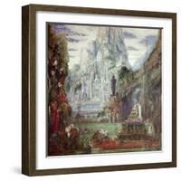 The Triumph of Alexander the Great-Gustave Moreau-Framed Giclee Print