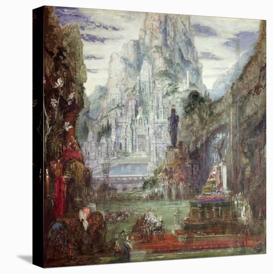 The Triumph of Alexander the Great-Gustave Moreau-Stretched Canvas