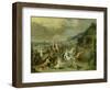 The Triumph of Amphitrite (Oil on Copper)-Frans II the Younger Francken-Framed Giclee Print