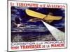 The Triumph of Aviation. Poster for an Exhibitio-null-Mounted Giclee Print