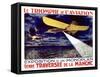 The Triumph of Aviation. Poster for an Exhibitio-null-Framed Stretched Canvas