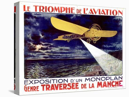 The Triumph of Aviation. Poster for an Exhibitio-null-Stretched Canvas