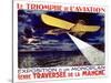 The Triumph of Aviation. Poster for an Exhibitio-null-Stretched Canvas