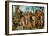 The Triumph of Bacchus, 1536-7-Maerten van Heemskerck-Framed Giclee Print