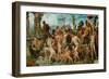 The Triumph of Bacchus, 1536-7-Maerten van Heemskerck-Framed Premium Giclee Print