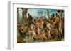 The Triumph of Bacchus, 1536-7-Maerten van Heemskerck-Framed Premium Giclee Print