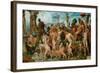 The Triumph of Bacchus, 1536-7-Maerten van Heemskerck-Framed Giclee Print