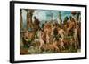 The Triumph of Bacchus, 1536-7-Maerten van Heemskerck-Framed Giclee Print