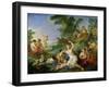 The Triumph of Bacchus-Charles Joseph Natoire-Framed Giclee Print