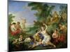 The Triumph of Bacchus-Charles Joseph Natoire-Mounted Giclee Print