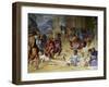 The Triumph of Caesar by Andrea Del Sarto and Alessandro Allori-null-Framed Giclee Print