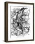 The Triumph of Culture, 1914-Bernard Partridge-Framed Giclee Print