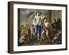 The Triumph of David, 1630-Nicolas Poussin-Framed Giclee Print