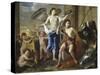 The Triumph of David, 1630-Nicolas Poussin-Stretched Canvas