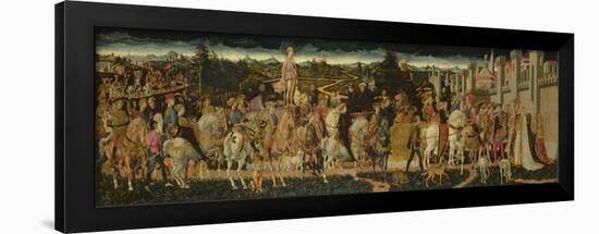 The Triumph of David, C. 1450-Francesco Di Stefano Pesellino-Framed Giclee Print