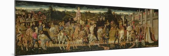 The Triumph of David, C. 1450-Francesco Di Stefano Pesellino-Mounted Premium Giclee Print