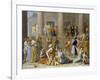 The Triumph of David, C.1631-3-Nicolas Poussin-Framed Giclee Print