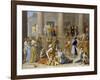 The Triumph of David, C.1631-3-Nicolas Poussin-Framed Giclee Print