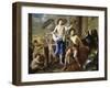 The Triumph of David, Ca. 1630-Nicolas Poussin-Framed Giclee Print