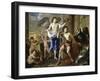 The Triumph of David, Ca. 1630-Nicolas Poussin-Framed Giclee Print