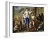 The Triumph of David, Ca. 1630-Nicolas Poussin-Framed Giclee Print