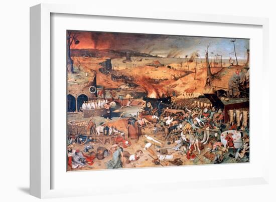 The Triumph of Death, C1562-Pieter Bruegel the Elder-Framed Giclee Print