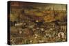 The Triumph of Death, Ca 1562-1563-Pieter Bruegel the Elder-Stretched Canvas