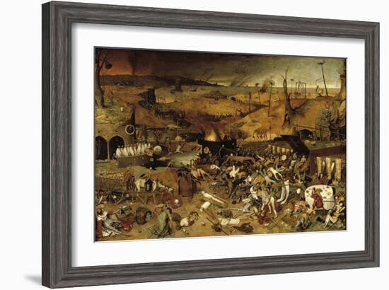 The Triumph of Death, Ca. 1562-Pieter Bruegel the Elder-Framed Giclee Print