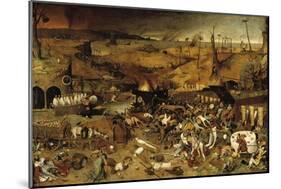 The Triumph of Death, Ca. 1562-Pieter Bruegel the Elder-Mounted Giclee Print