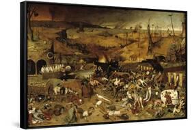 The Triumph of Death, Ca. 1562-Pieter Bruegel the Elder-Framed Stretched Canvas