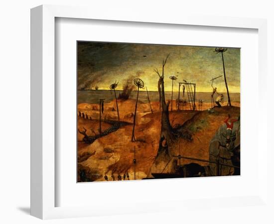 The Triumph of Death, circa 1562-Pieter Bruegel the Elder-Framed Giclee Print