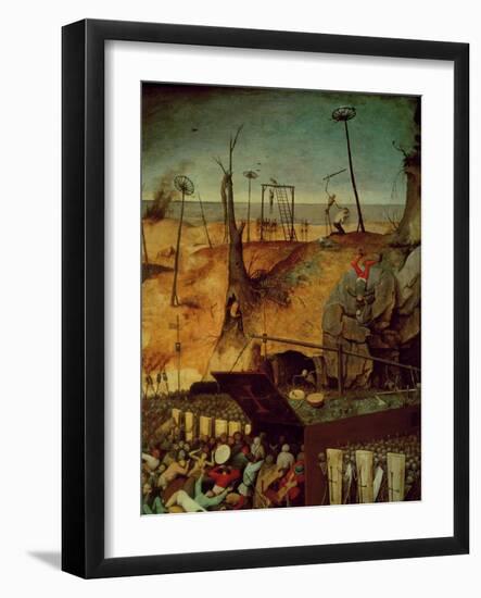 The Triumph of Death, circa 1562-Pieter Bruegel the Elder-Framed Giclee Print