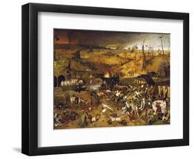 The Triumph of Death-Pieter Bruegel the Elder-Framed Art Print