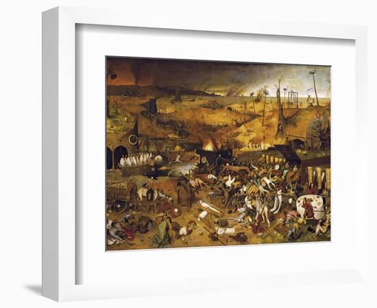 The Triumph of Death-Pieter Bruegel the Elder-Framed Art Print