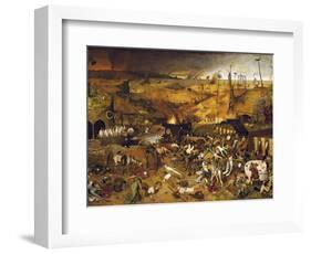 The Triumph of Death-Pieter Bruegel the Elder-Framed Art Print