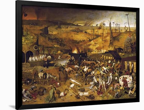 The Triumph of Death-Pieter Bruegel the Elder-Framed Art Print