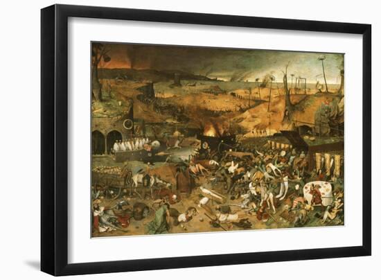 The Triumph of Death-Pieter Bruegel the Elder-Framed Giclee Print