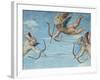 The Triumph of Galatea, 1512-14 (Detail)-Raphael-Framed Giclee Print